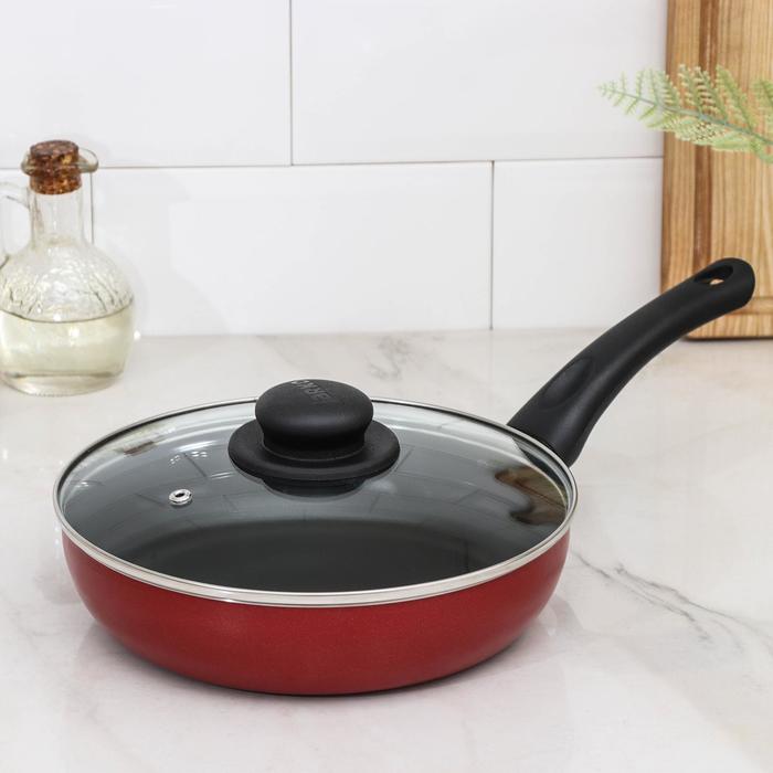 Сковорода JARKO Blaze, d=22 см, стеклянная крышка
Сковорода JARKO Blaze, d=22 см, стеклянная крышка