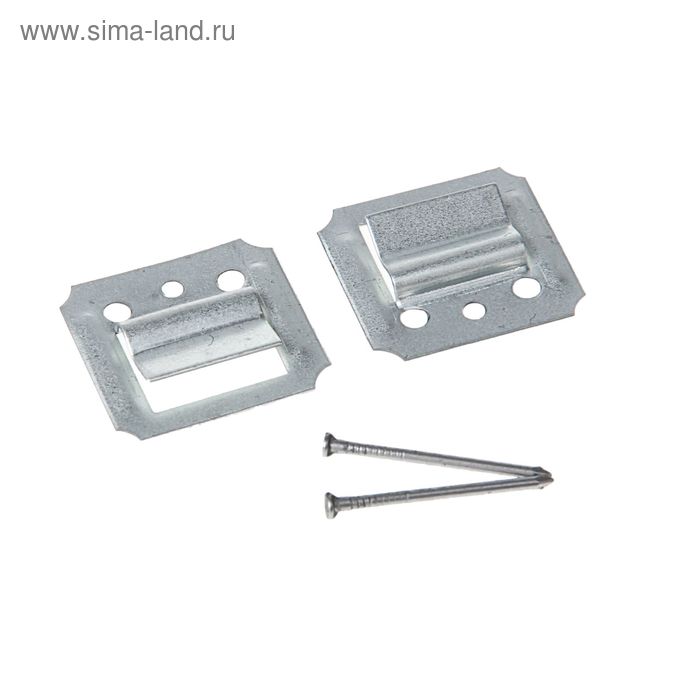 Кляймер №1 оцинкованный, с гвоздями 1.2х20 мм, в упаковке 100 шт.
Кляймер №1 оцинкованный, с гвоздями 1.2х20 мм, в упаковке 100 шт.