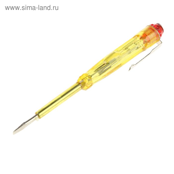 Отвертка индикаторная "КУРС", 100-500 В, 140 мм
Отвертка индикаторная "КУРС", 100-500 В, 140 мм