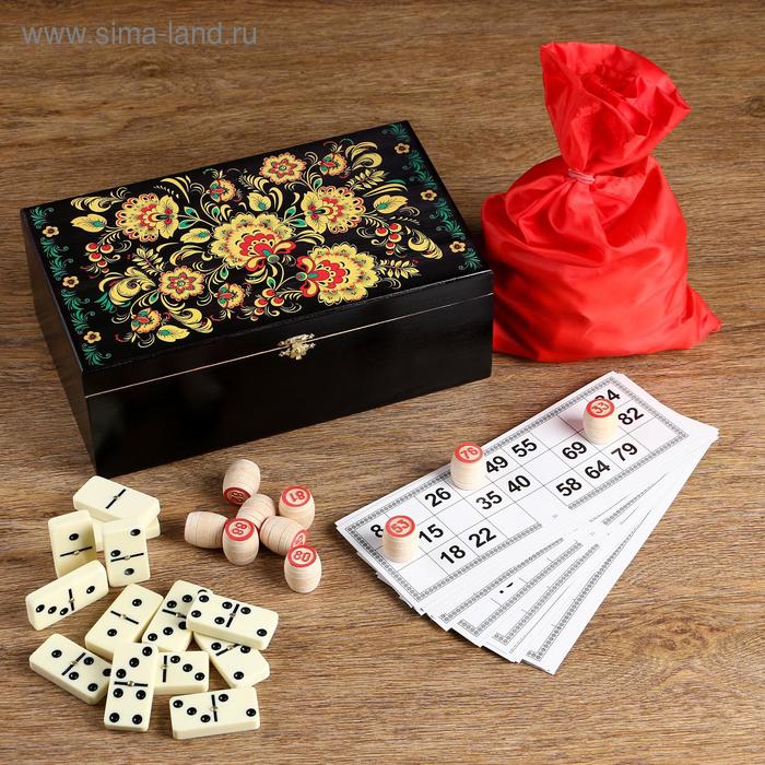 Лото Русское и домино "Хохлома"
Лото Русское и домино "Хохлома"