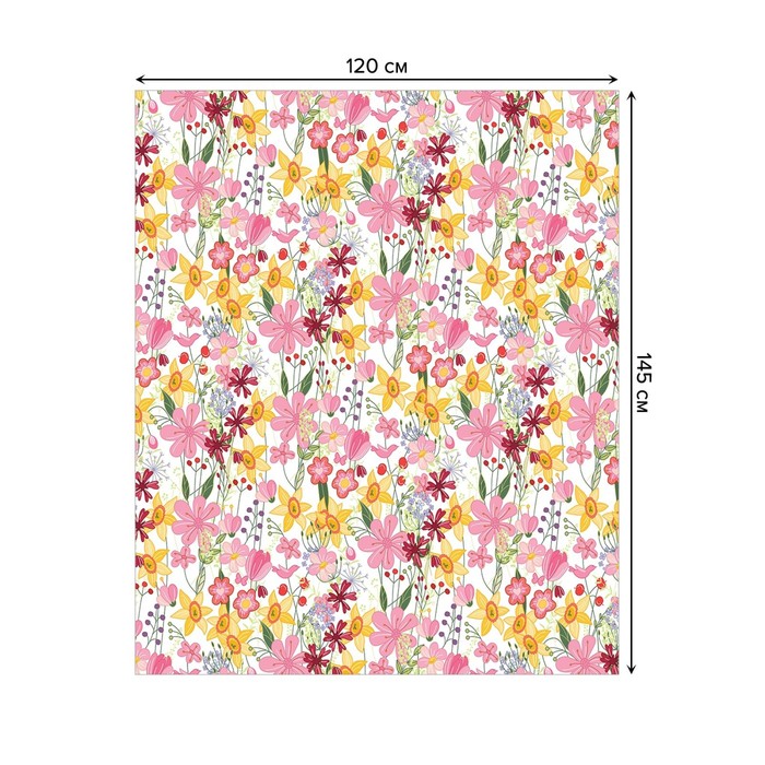 фото Скатерть с фотопринтом, размер 120 х 145 см joyarty