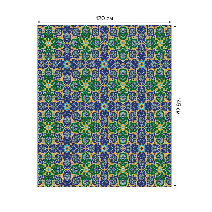 фото Скатерть с фотопринтом, размер 120 х 145 см joyarty