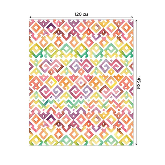 фото Скатерть с фотопринтом, размер 120 х 145 см joyarty