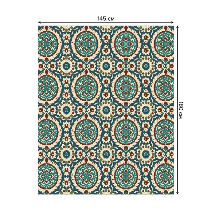 фото Скатерть с фотопринтом, размер 180 х 145 см joyarty