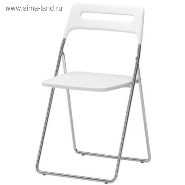 Стул складной НИССЕ, цвет глянцевый белый/хромированный
Стул складной НИССЕ, цвет глянцевый белый/хромированный