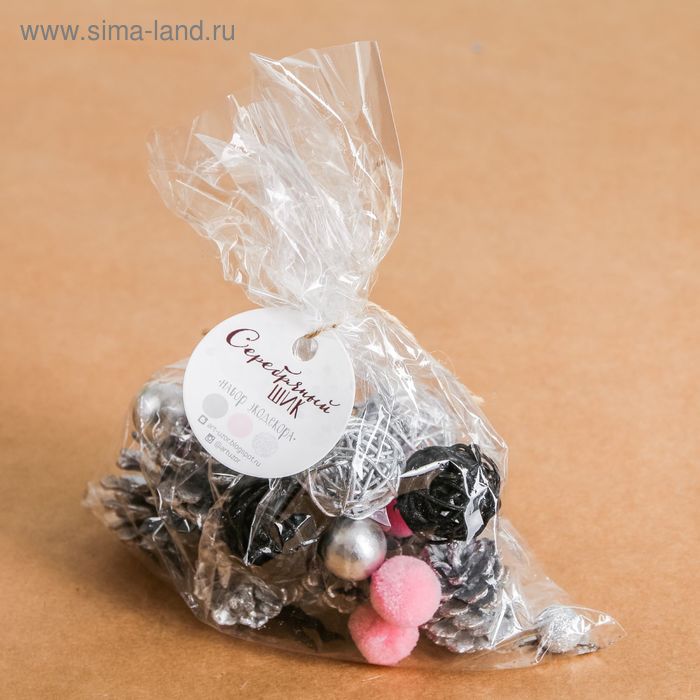 Набор декора «Серебряный шик»,
Набор декора «Серебряный шик»,