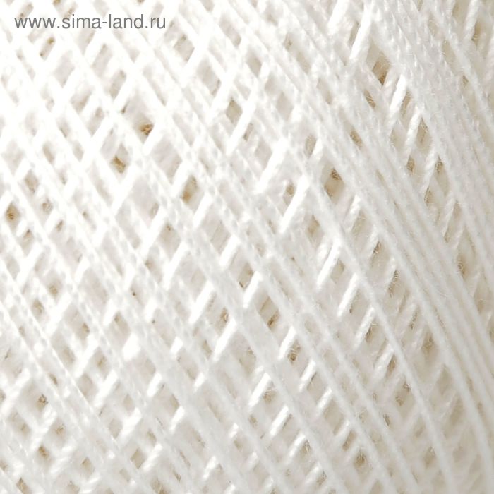 Нитки вязальные "Кружевница" 195м/20гр 100% мерсеризованный хлопок цвет 0101
Нитки вязальные "Кружевница" 195м/20гр 100% мерсеризованный хлопок цвет 0101