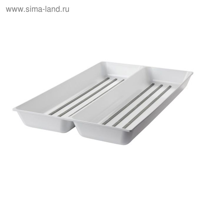 Лоток для кухонных принадлежностей, цвет белый ВАРЬЕРА 
Лоток для кухонных принадлежностей, цвет белый ВАРЬЕРА