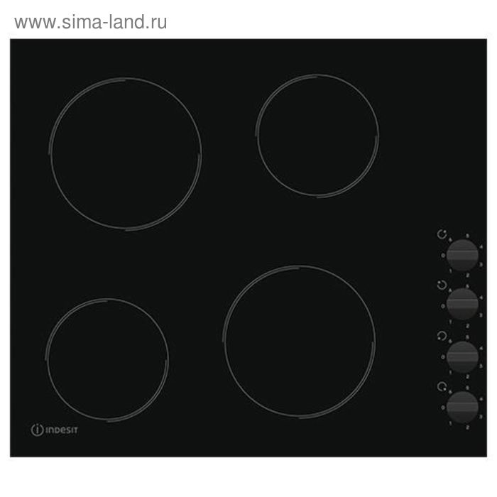 Варочная поверхность Indesit RI 860 C, электрическая, 4 конфорки, черный
Варочная поверхность Indesit RI 860 C, электрическая, 4 конфорки, черный