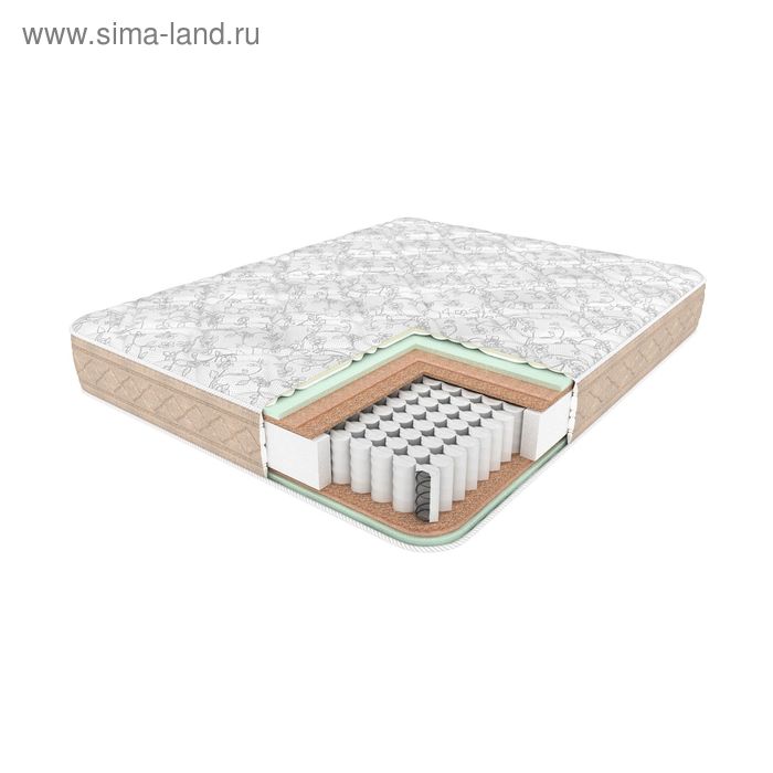Матрас BioNative Spring, размер 140х190 см, высота 21 см
Матрас BioNative Spring, размер 140х190 см, высота 21 см