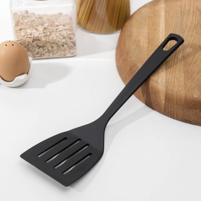 Лопатка нейлоновая, 32,5 см, цвет чёрный
Лопатка нейлоновая, 32,5 см, цвет чёрный