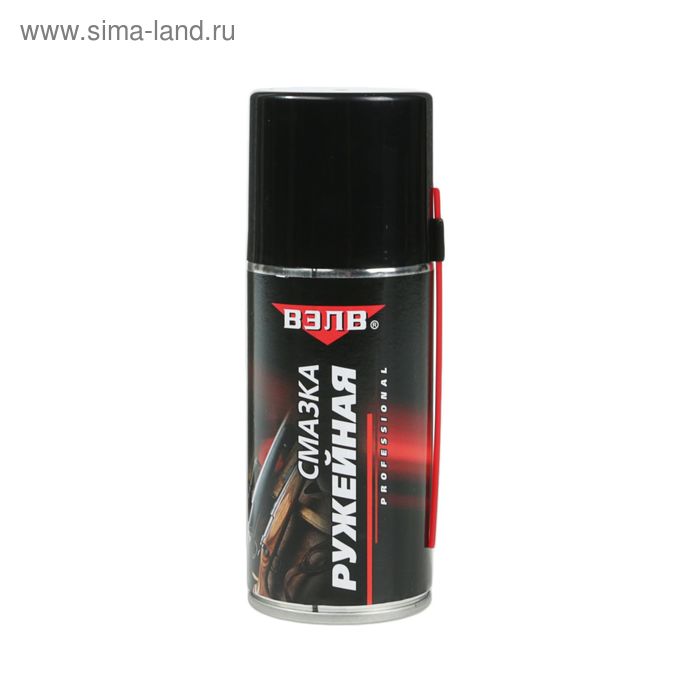 Ружейная смазка ВЭЛВ, 210 мл, аэрозоль
Ружейная смазка ВЭЛВ, 210 мл, аэрозоль
