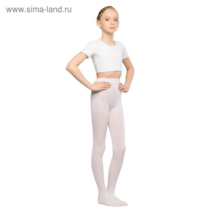 Колготки детские для танцев Liza, 40 ден, рост 134-146, цвет белый
Колготки детские для танцев Liza, 40 ден, рост 134-146, цвет белый