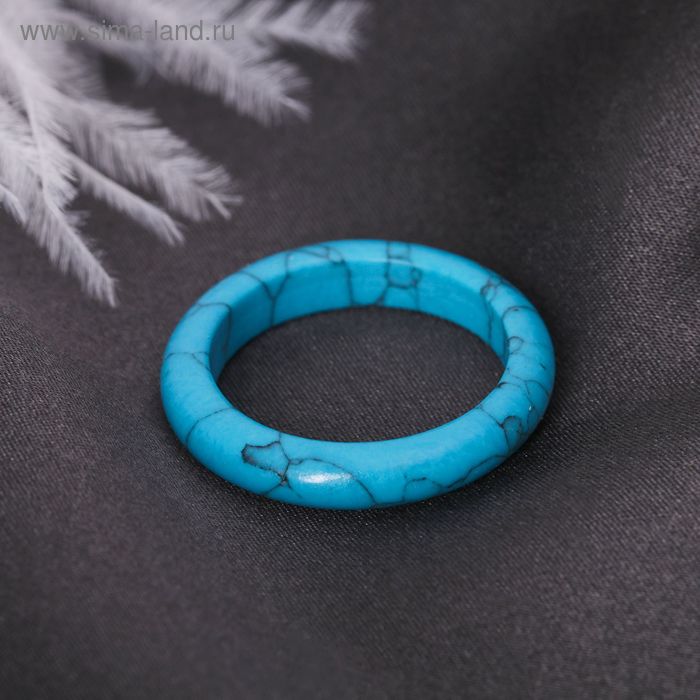 Кольцо гладкое "Бирюза" 5 мм, размер МИКС (17-20)
Кольцо гладкое "Бирюза" 5 мм, размер МИКС (17-20)