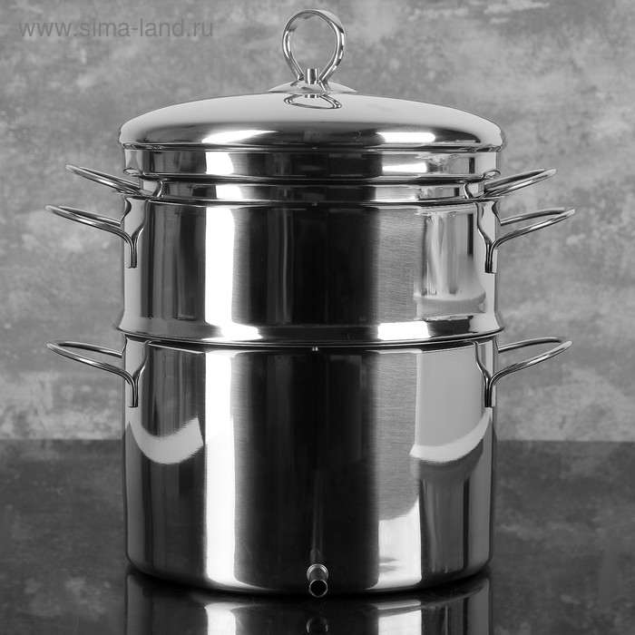 Соковарка-пароварка «Грация», 4,5 л
Соковарка-пароварка «Грация», 4,5 л