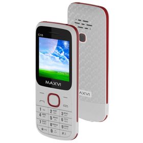 Сотовый телефон Maxvi C15, 1.77", 2 sim, 32Мб, microSD, 800 мАч, бело-красный
Сотовый телефон Maxvi C15, 1.77", 2 sim, 32Мб, microSD, 800 мАч, бело-красный