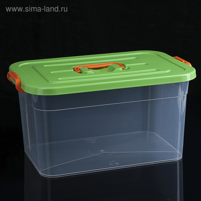 Контейнер для хранения с крышкой, 15 л, 41,5×27×22 см, цвет МИКС
Контейнер для хранения с крышкой, 15 л, 41,5×27×22 см, цвет МИКС