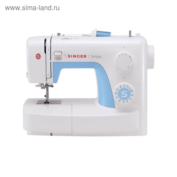 Швейная машина Singer Simple 3221, 85 Вт, 23 операции, автомат, реверс, бело-голубая
Швейная машина Singer Simple 3221, 85 Вт, 23 операции, автомат, реверс, бело-голубая