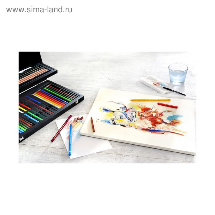 Карандаши художественные набор Faber-Castell Art & Graphic Collection 54 предмета, в деревянном пенале
Карандаши художественные набор Faber-Castell Art & Graphic Collection 54 предмета, в деревянном пенале