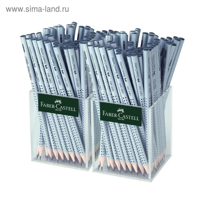 Карандаш чёрнографитный Faber-Castell профессиональные Grip 2001 НВ трёхгранный корпус, 144 штуки (2*72 штуки) серый, ЦЕНА ЗА 1 ШТУКУ
Карандаш чёрнографитный Faber-Castell профессиональные Grip 2001 НВ трёхгранный корпус, 144 штуки (2*72 штуки) серый, ЦЕНА ЗА 1 ШТУКУ
