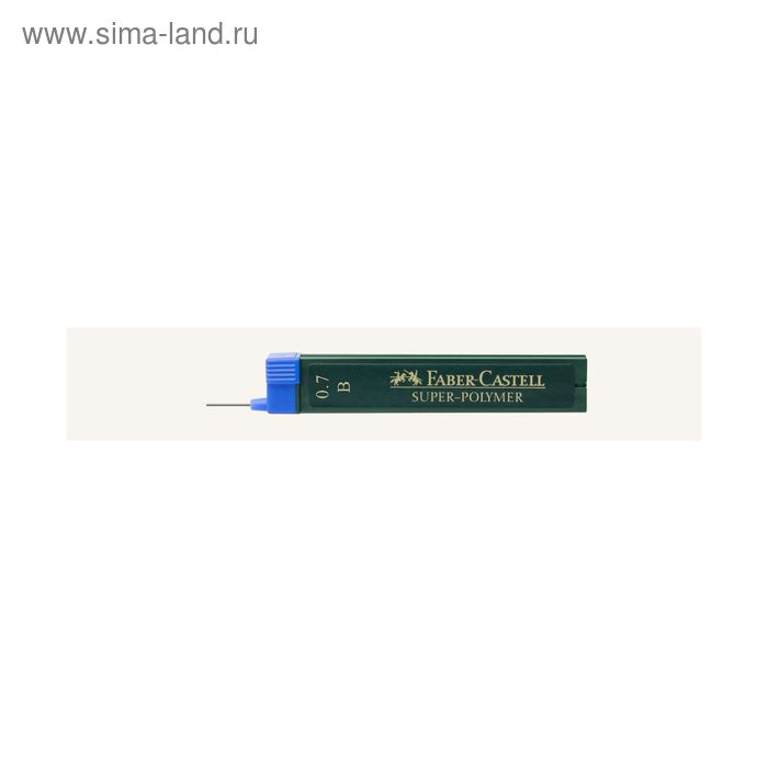 Грифели для механических карандашей 0.7 мм Faber-Castell TK® SUPERPOLYMER HB 12 штук
Грифели для механических карандашей 0.7 мм Faber-Castell TK® SUPERPOLYMER HB 12 штук