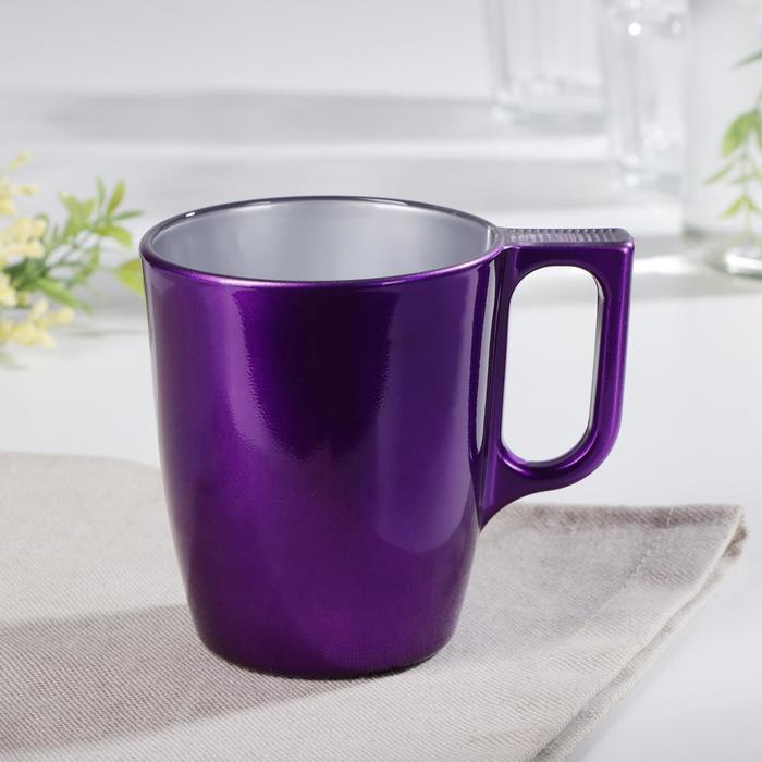 Кружка Flashy, 250 мл, цвет фиолетовый
Кружка Flashy, 250 мл, цвет фиолетовый