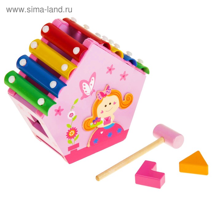 Металлофон с сортером «Маленькая принцесса»
Металлофон с сортером «Маленькая принцесса»