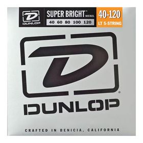 Комплект струн для 5-струнной бас-гитары Dunlop DBSBN40120 Super Bright никелиров, Light
Комплект струн для 5-струнной бас-гитары Dunlop DBSBN40120 Super Bright никелиров, Light