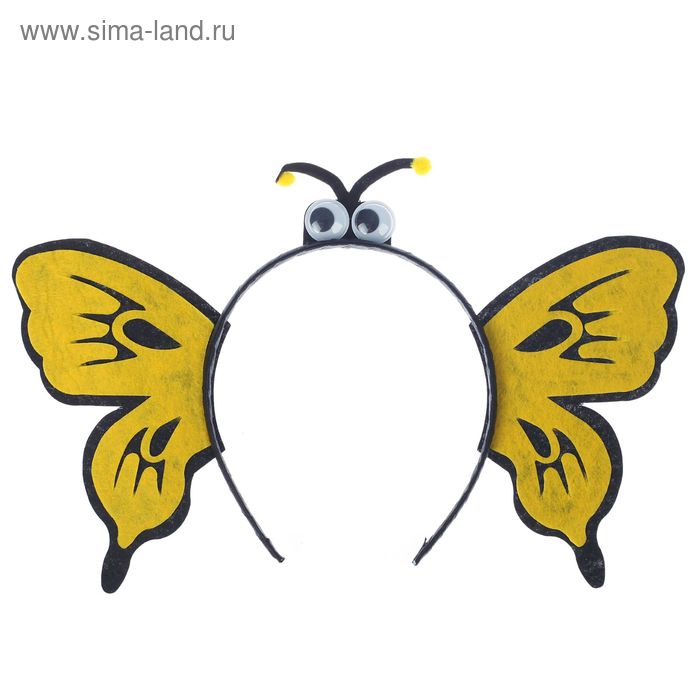 Карнавальный ободок «Бабочка»
Карнавальный ободок «Бабочка»