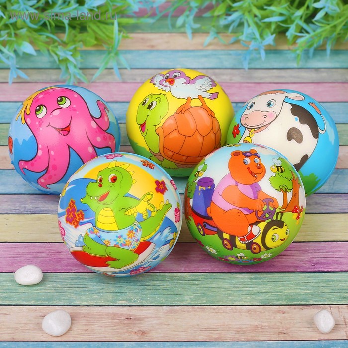 Мягкий мяч «Зверушки», цвета МИКС
Мягкий мяч «Зверушки», цвета МИКС