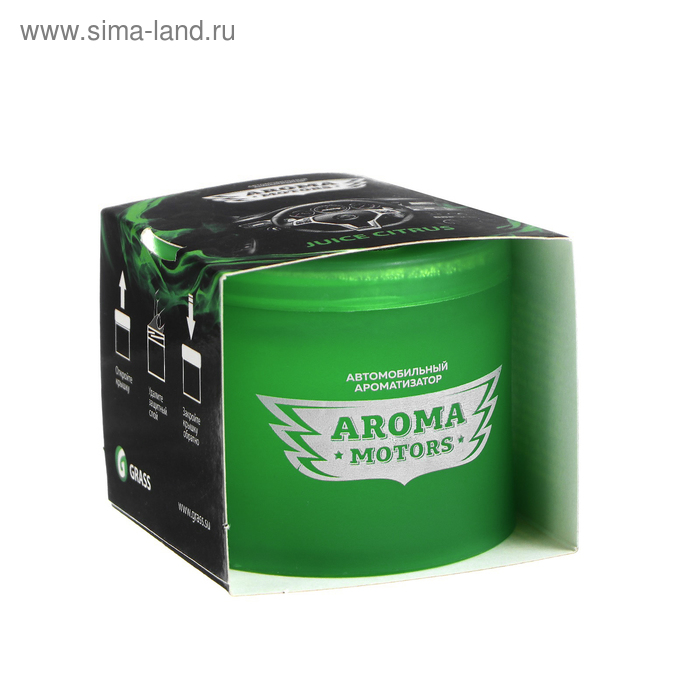 Ароматизатор гелевый Grass «Aroma Motors» JUICE CITRUS, 100 мл
Ароматизатор гелевый Grass «Aroma Motors» JUICE CITRUS, 100 мл