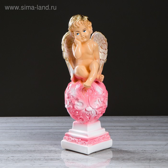 Статуэтка "Ангел на шаре" с узором, цветная, гипс, 35 см, микс
Статуэтка "Ангел на шаре" с узором, цветная, гипс, 35 см, микс