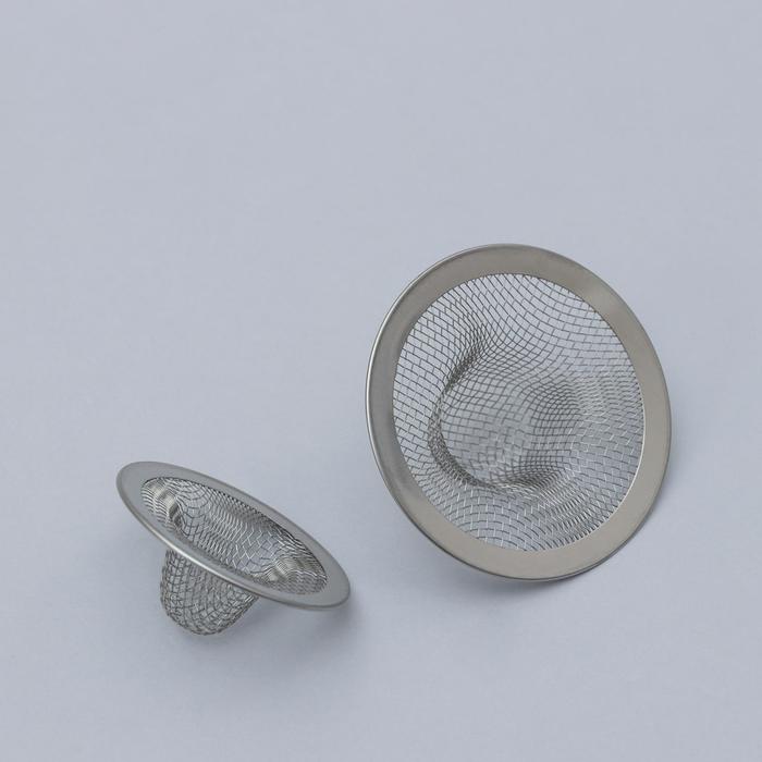 Набор фильтров для раковины Доляна, 2 шт, d=5,5 см, d=7,5 см
Набор фильтров для раковины Доляна, 2 шт, d=5,5 см, d=7,5 см