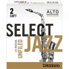 Трости для саксофона Rico RRS10ASX2S Select Jazz альт, размер 2, мягкие (Soft), 10шт
Трости для саксофона Rico RRS10ASX2S Select Jazz альт, размер 2, мягкие (Soft), 10шт