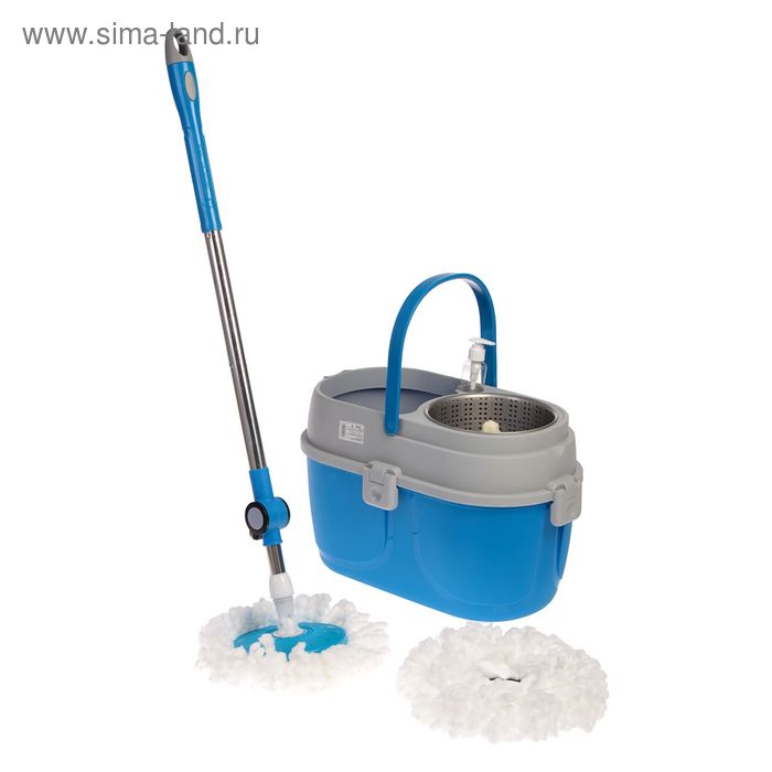 Набор для уборки: ведро с металлической центрифугой 10 л, швабра, запасная насадка из микрофибры, дозатор, цвет МИКС
Набор для уборки: ведро с металлической центрифугой 10 л, швабра, запасная насадка из микрофибры, дозатор, цвет МИКС