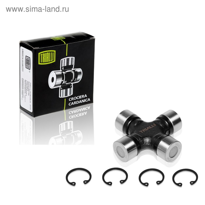 Крестовина для автомобилей Santa Fe II (06-)/Vito W639 (03-) (24.06x74.4) A6014100231, TRIALLI CC 441
Крестовина для автомобилей Santa Fe II (06-)/Vito W639 (03-) (24.06x74.4) A6014100231, TRIALLI CC 441