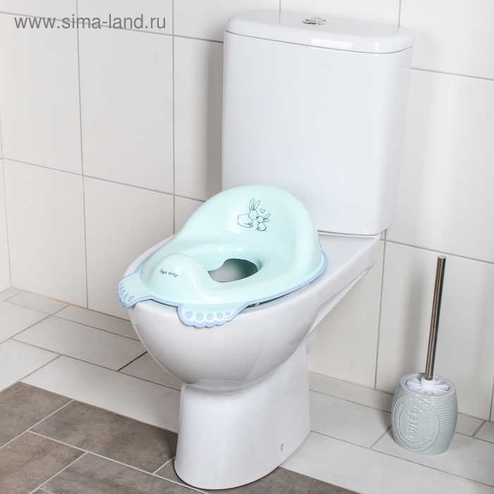 Детская накладка - сиденье на унитаз «Кролики» антискользящая, цвет зелёный
Детская накладка - сиденье на унитаз «Кролики» антискользящая, цвет зелёный