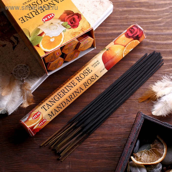 Благовония "HEM" 20 палочек угольные tangerine rose
Благовония "HEM" 20 палочек угольные tangerine rose