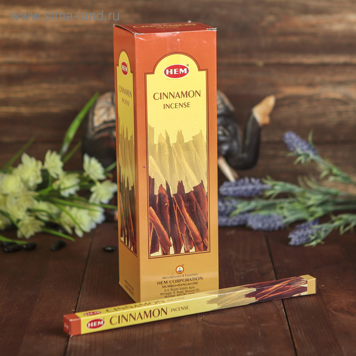 Благовония "HEM" 8 палочек угольные cinnamon
Благовония "HEM" 8 палочек угольные cinnamon