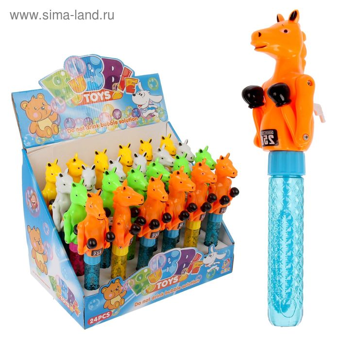 Мыльные пузыри «Лошадь-боксёр», МИКС
Мыльные пузыри «Лошадь-боксёр», МИКС