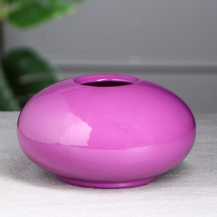 Ваза настольная мини "Пайетка", фиолетовая, керамика, 10 см
Ваза настольная мини "Пайетка", фиолетовая, керамика, 10 см