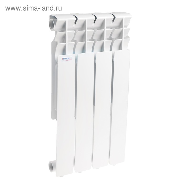 Радиатор алюминиевый REMSAN Professional, 500х80 мм, 4 секции
Радиатор алюминиевый REMSAN Professional, 500х80 мм, 4 секции