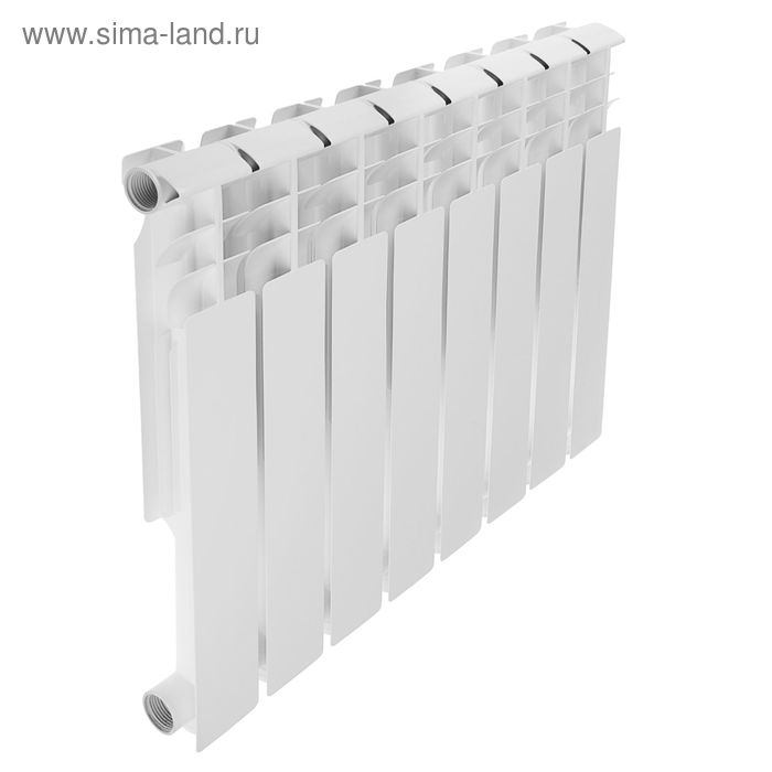 Радиатор алюминиевый REMSAN Professional, 500х80 мм, 8 секций
Радиатор алюминиевый REMSAN Professional, 500х80 мм, 8 секций