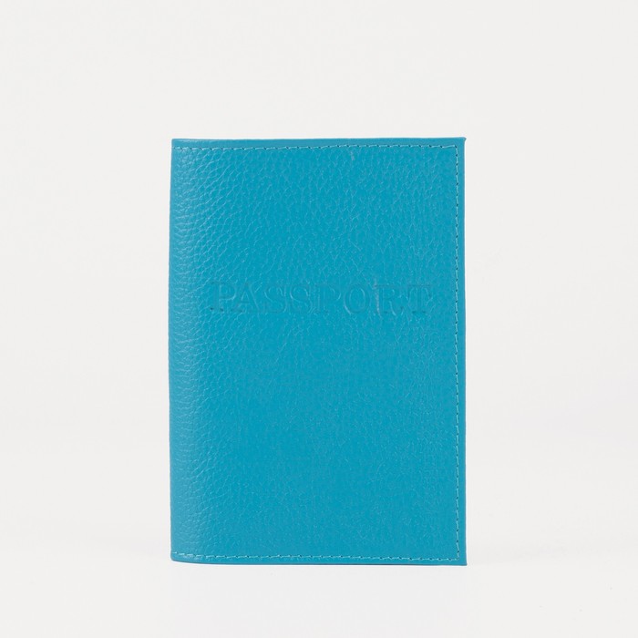 Обложка для паспорта, загран, флотер, цвет голубой
Обложка для паспорта, загран, флотер, цвет голубой