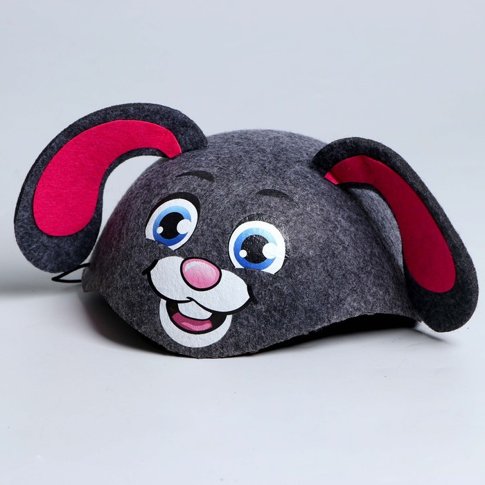 Карнавальная шляпа «Зайка», р-р. 52-54
Карнавальная шляпа «Зайка», р-р. 52-54