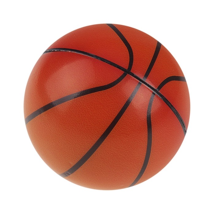 фото Мяч «баскетбол», мягкий, 6,3 см