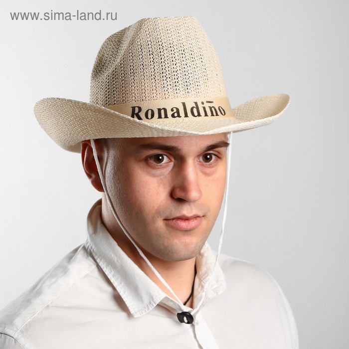 Шляпа ковбой плетеная Ronaldiho, цвета МИКС
Шляпа ковбой плетеная Ronaldiho, цвета МИКС
