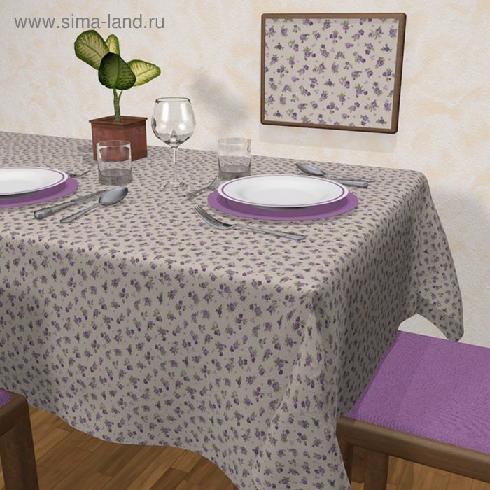 Клеёнка Mirha «Фиалки», 140 см, рулон 20 пог. м
Клеёнка Mirha «Фиалки», 140 см, рулон 20 пог. м