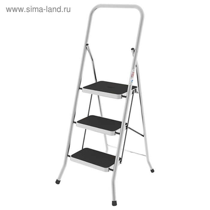 Стремянка Security, 3 ступени, алюминий
Стремянка Security, 3 ступени, алюминий