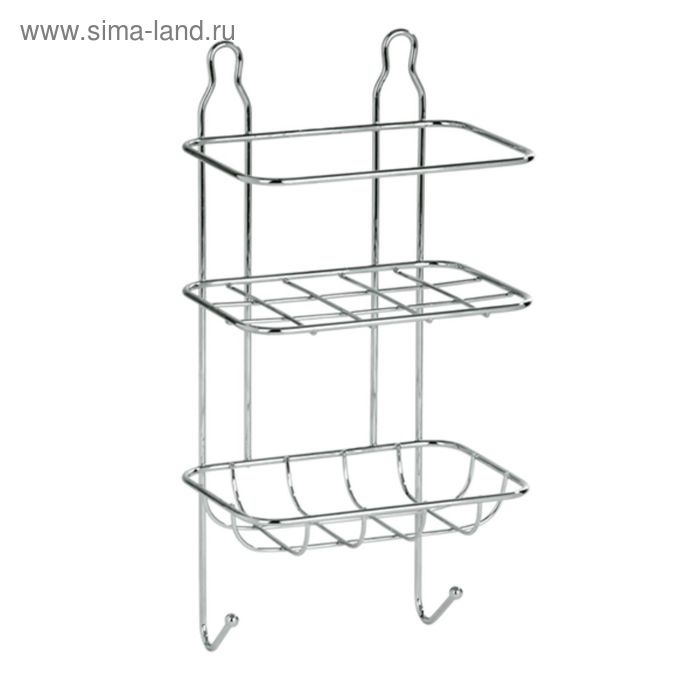 Мыльница настенная "Slim" с полкой
Мыльница настенная "Slim" с полкой